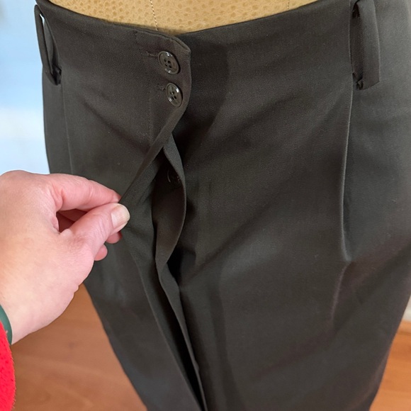 Vintage Dana Brooke Button Front Gazette Skirt - Picture 4 of 5